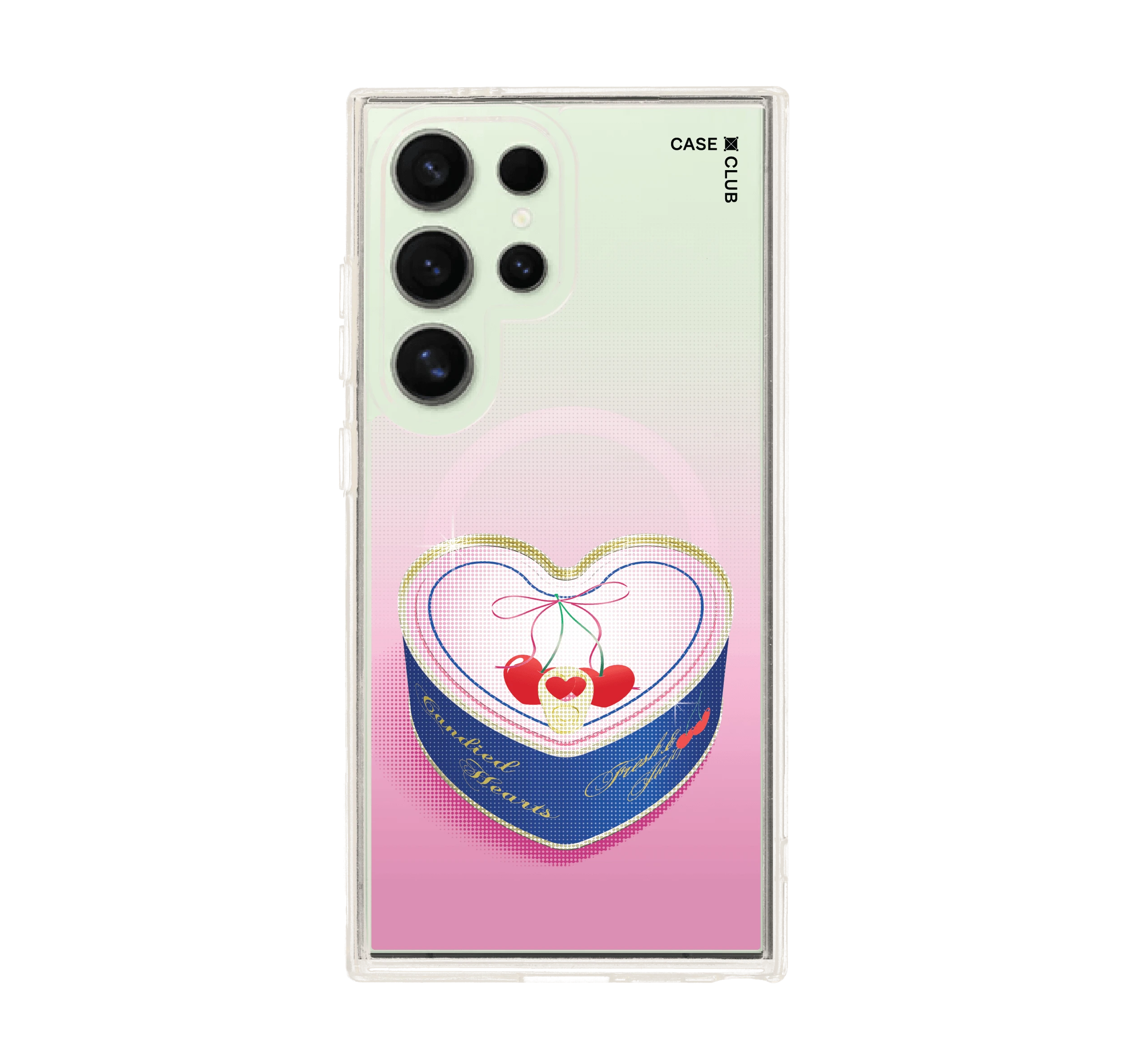 halftone candy heart